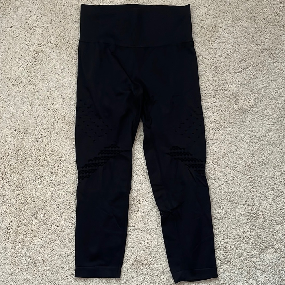 Beachbody capris with cutout designs - small